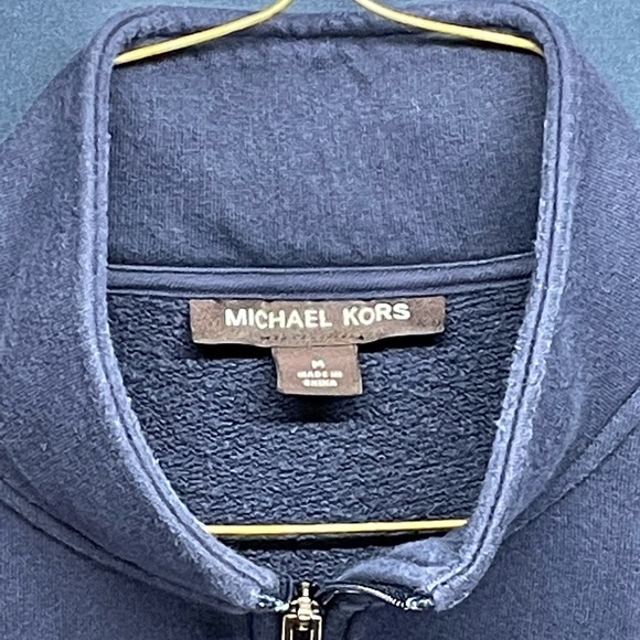 00015-A  Michael Kors half-zip sweatshirt/fleece - MED - Picture 4 of 8
